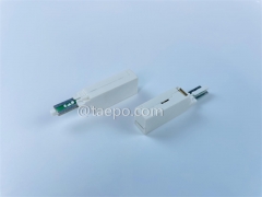 1 pair MDF protector for LSA module, against over-voltage over-current protection