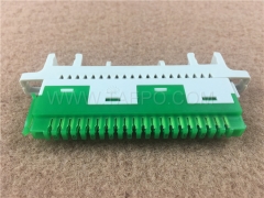 10 pairs super compact profile connection module with wire guide
