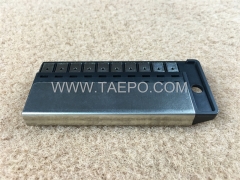 5 pairs over-voltage protection magazine for MDF disconnection block 71 #TP-1401-100, with 2 pole GDT arrester