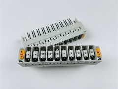 10 pairs 3-pole over-voltage protection magazine for LSA highband module #TP-1205-10P, with GDT arrester