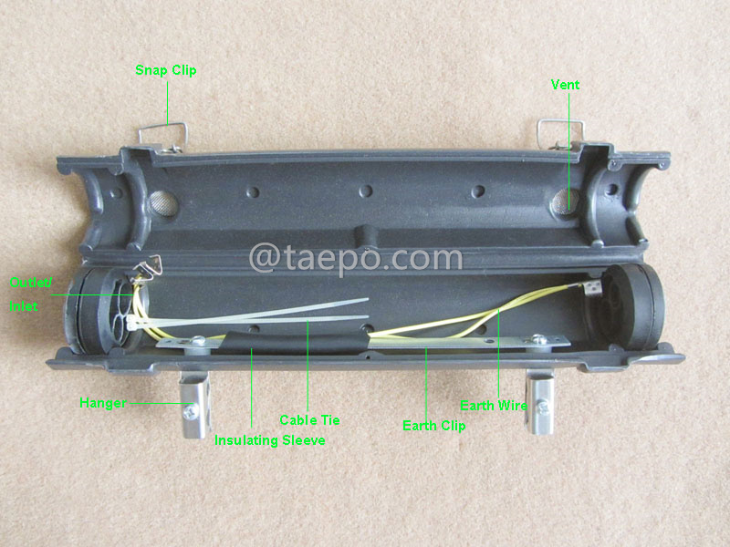Illustration pictures for 50 pairs Copper aerial closure