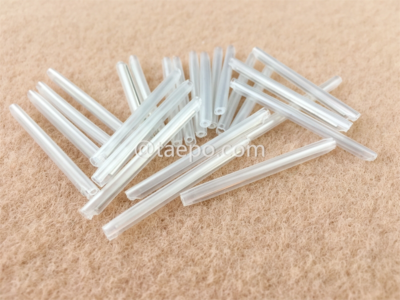 Heat shrink sleeves, bunchy fiber, 45mm in length, 1.2mm steel rod