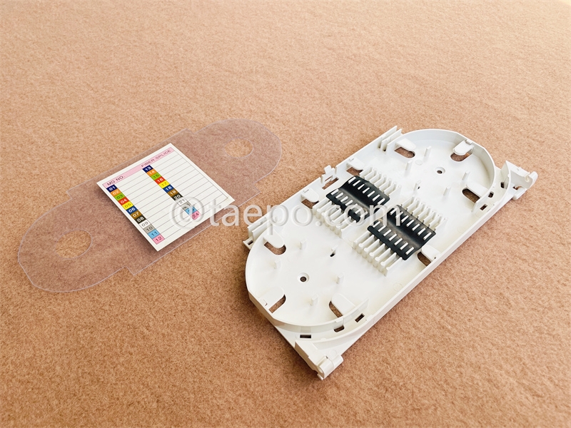 Fiber splice tray, 24 fibers, 225*117*17mm