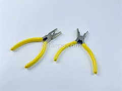 Crimping tool for small wire connectors