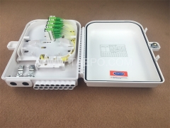 Fiber distribution box (FDB), outdoor, SC, 16 fibers, plastic housing