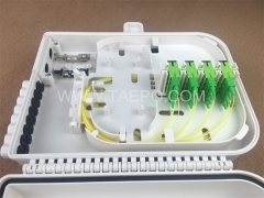 Fiber distribution box (FDB), outdoor, SC, 16 fibers, plastic housing