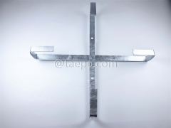 Cable loop holder for poles, 760x38x4mm