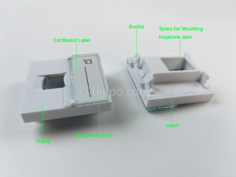 Illustration pictures for 1-port insert, 45x45mm, French style