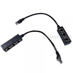 RJ45 coupler 3 inputs 1 output