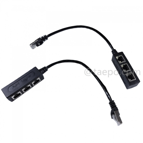 RJ45 coupler 3 inputs 1 output